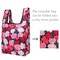Wrapables Small JoliBag Nylon Reusable Grocery Bag, 2 Pack, Rose Garden